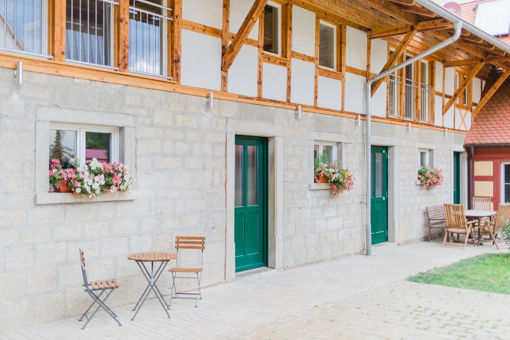 Hellbachhof Lejlighed Equarhofen Eksteriør billede
